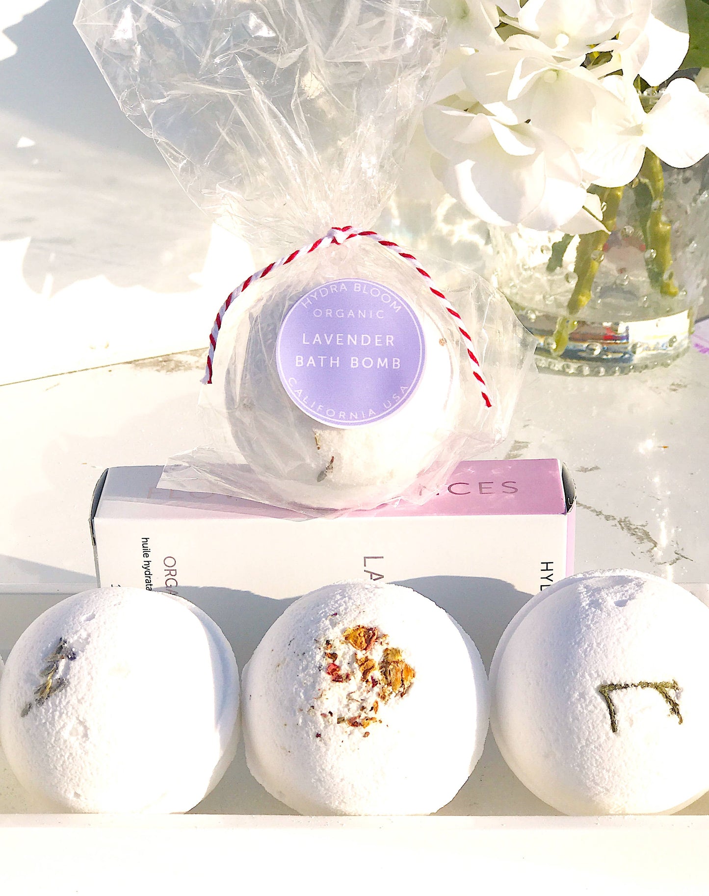 Lavender Relax Organic Bath Bomb