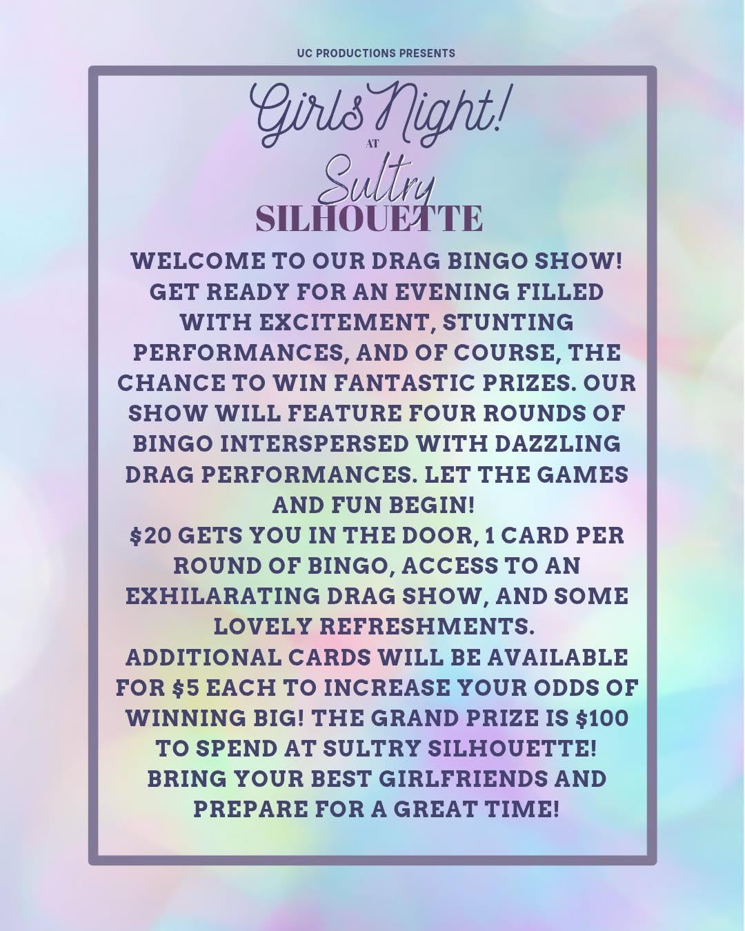 Drag Bingo Night