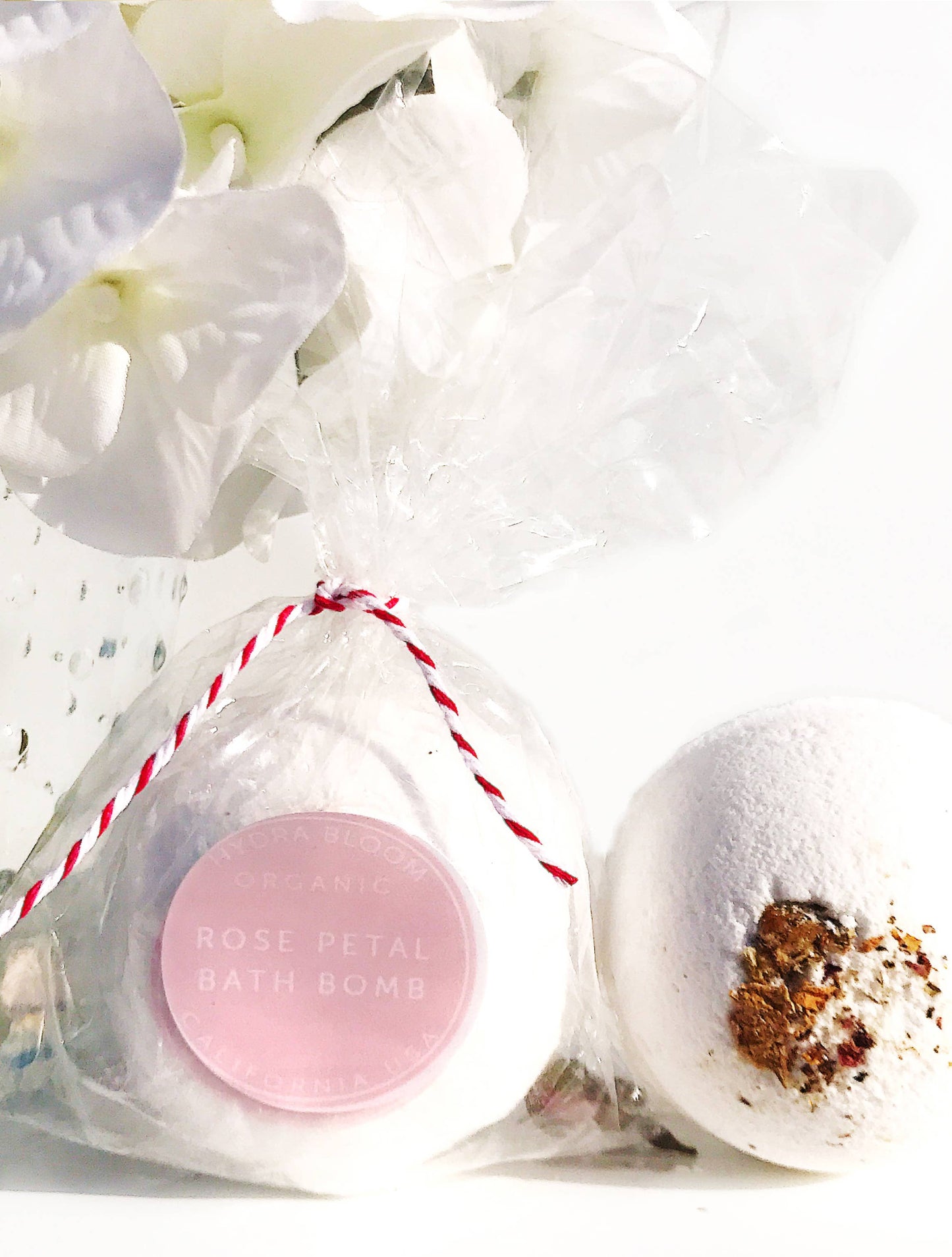 Rose Love Organic Petal Bath Bomb