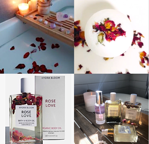 Rose Love Organic Petal Bath Bomb