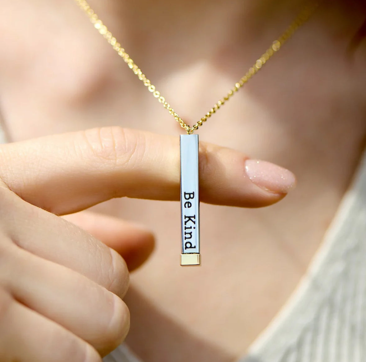 Be Kind… of a Badass Necklace