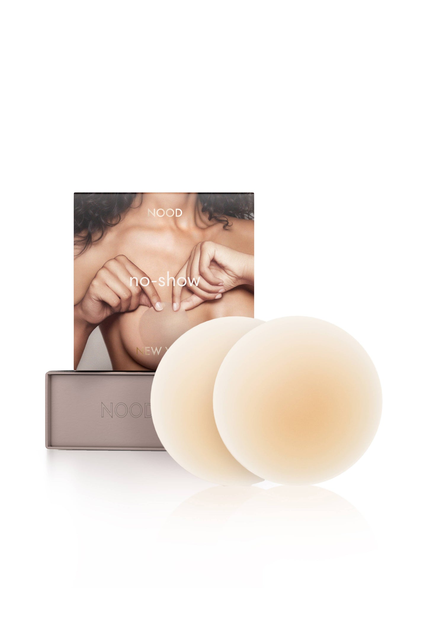 No-Show | Reusable Adhesive Nipple Covers: No 7 Bronze / 4in.